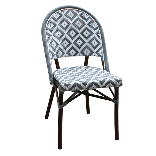 5208WG Aluminum & Bamboo Chair
