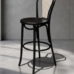 2018 Cane Hairpin Bar Stool