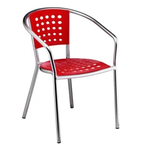 5122 Aluminum & Resin Arm Chair